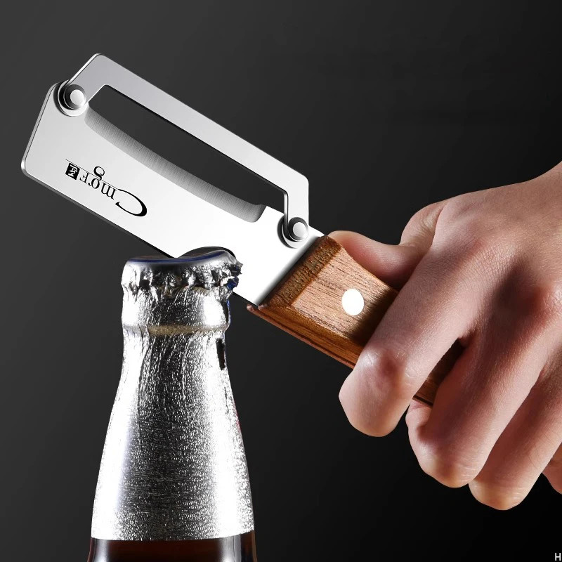 1 Pc Stainless Steel Peeler with Wooden Handle – Fruit & Vegetable Slicer