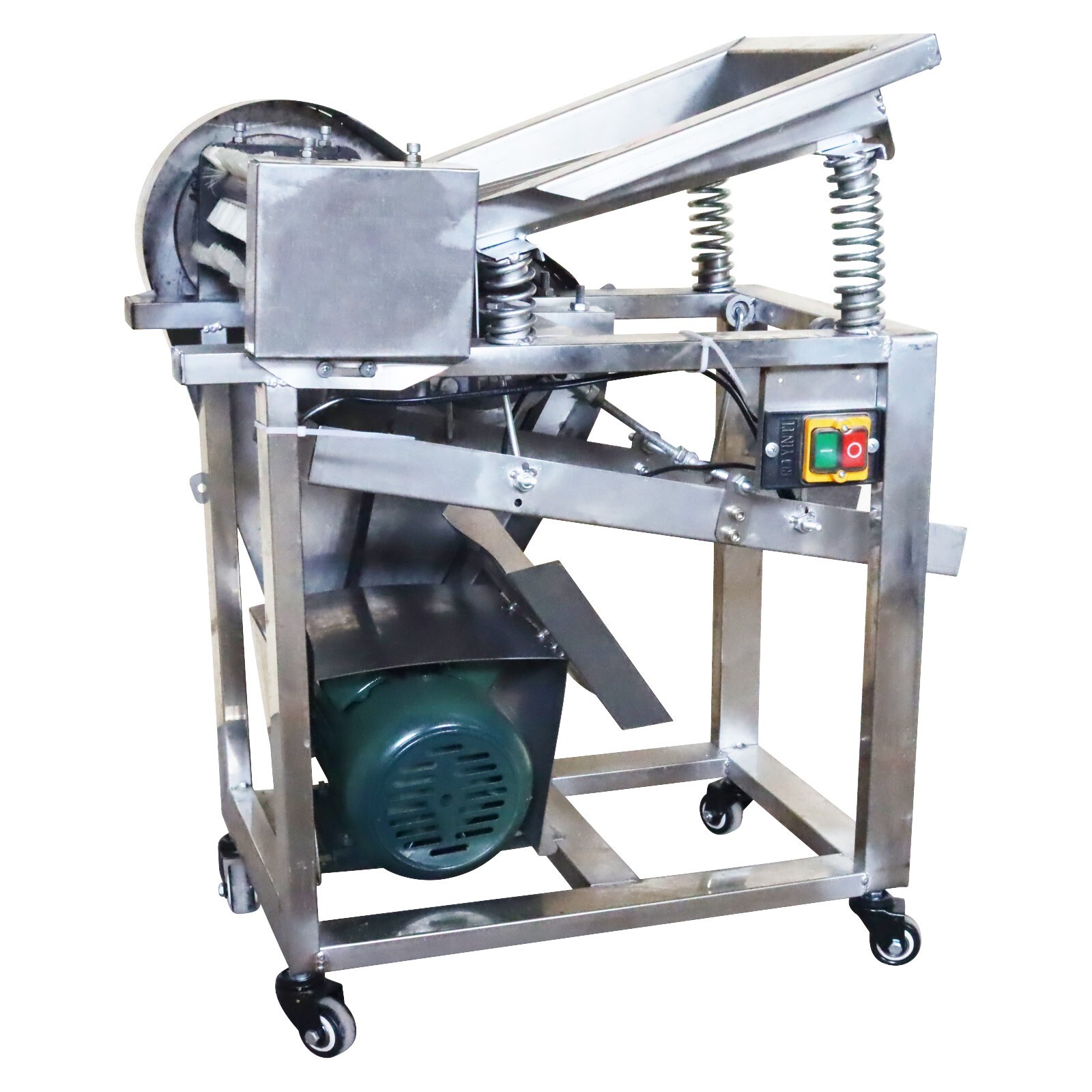 Pea Sheller Edamame Jr. Pea Bean Chickpea Huller Peeling Machine 220V 3/4hp