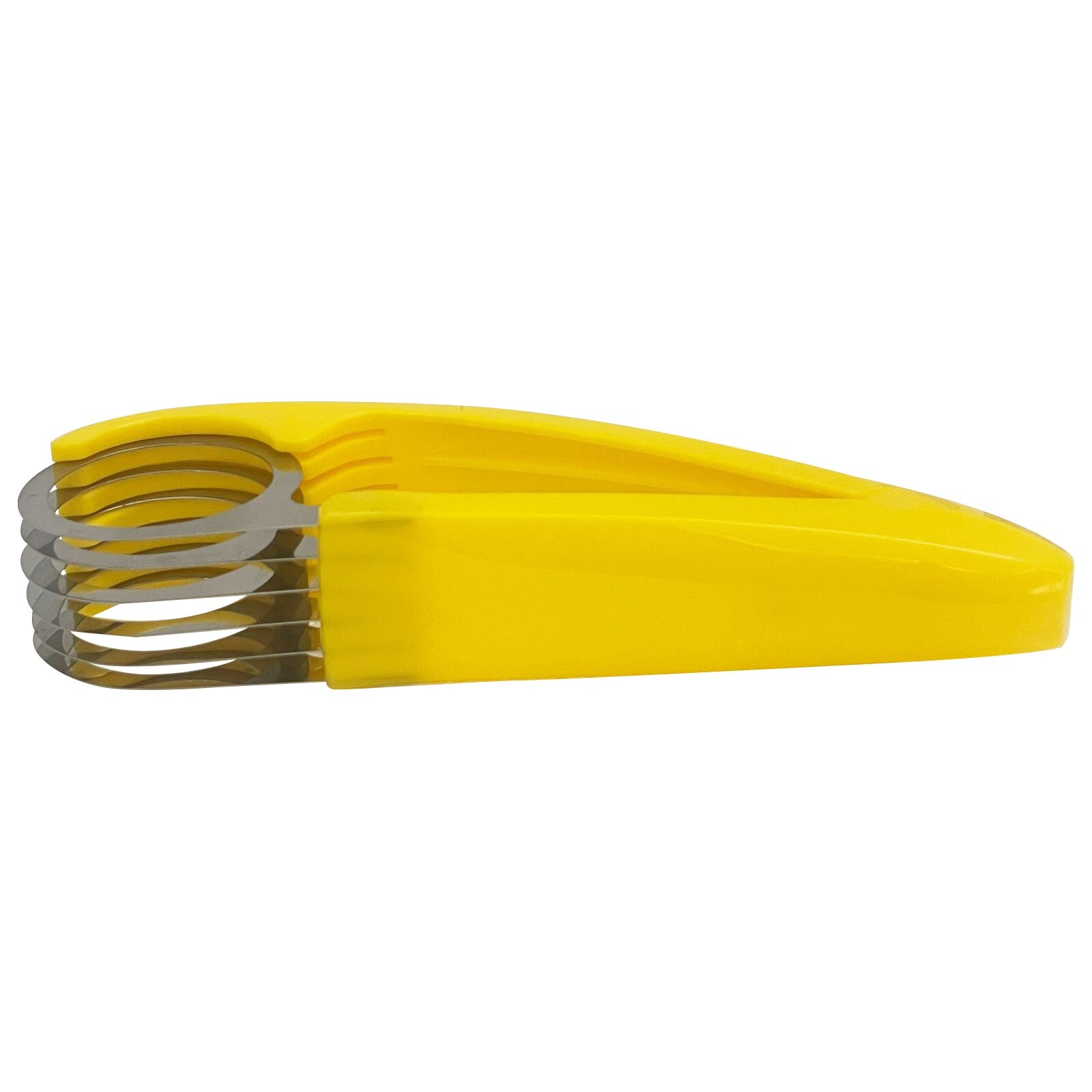 5 Slice Banana Slicer PP+Stainless Fruit Vegetable Salad Cutter Kitchen Tools