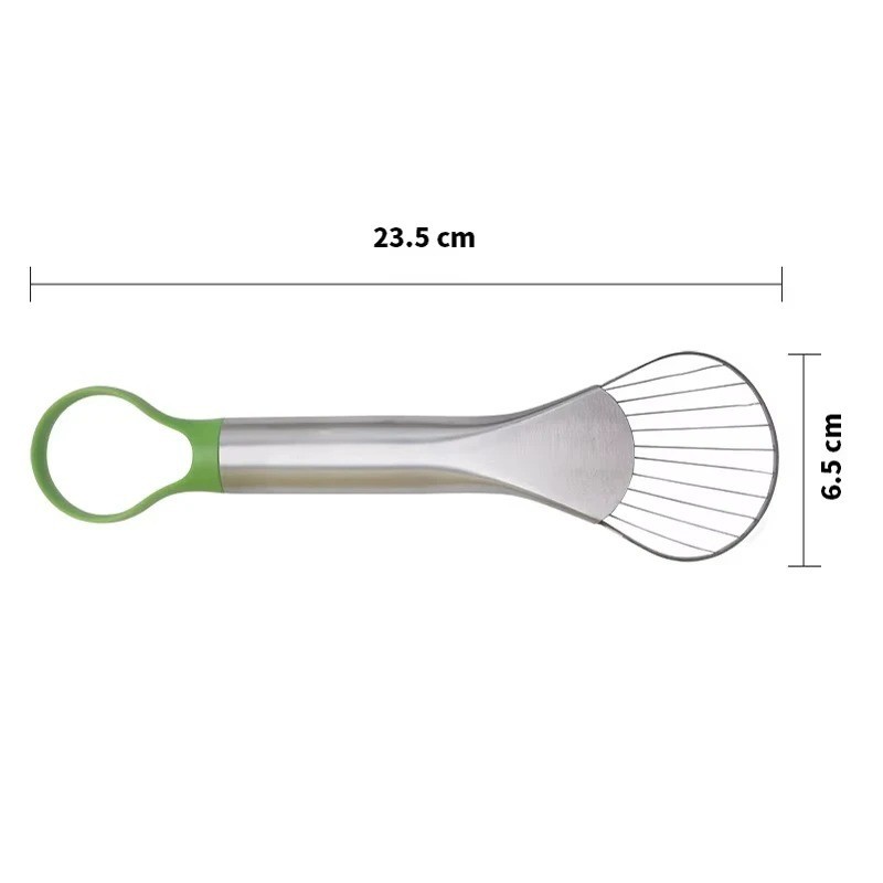 2-in-1 Stainless Steel Avocado Slicer Cutter Peeler Fruit Kitchen Tool