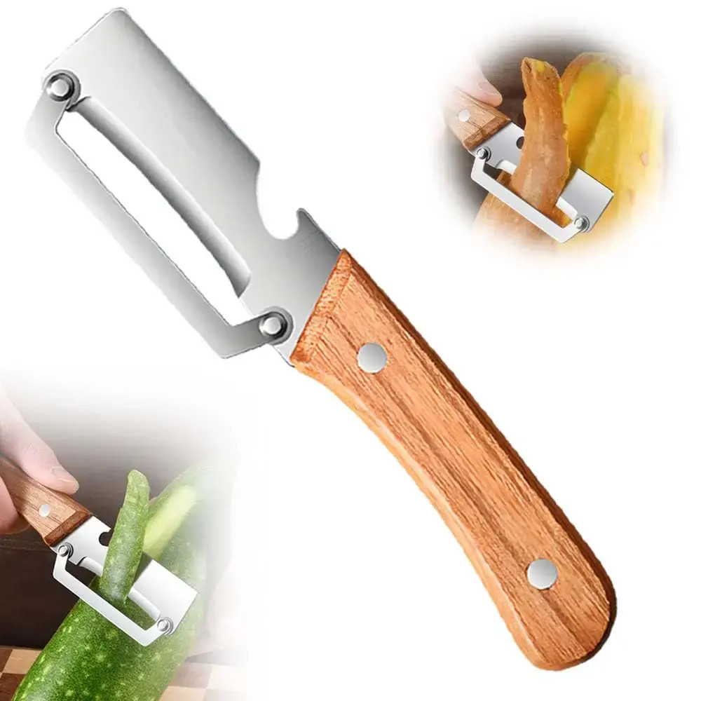 【Summervibes】Multi-Functional Vegetable Peeler for Kitchen, Ultra-Sharp Stainles