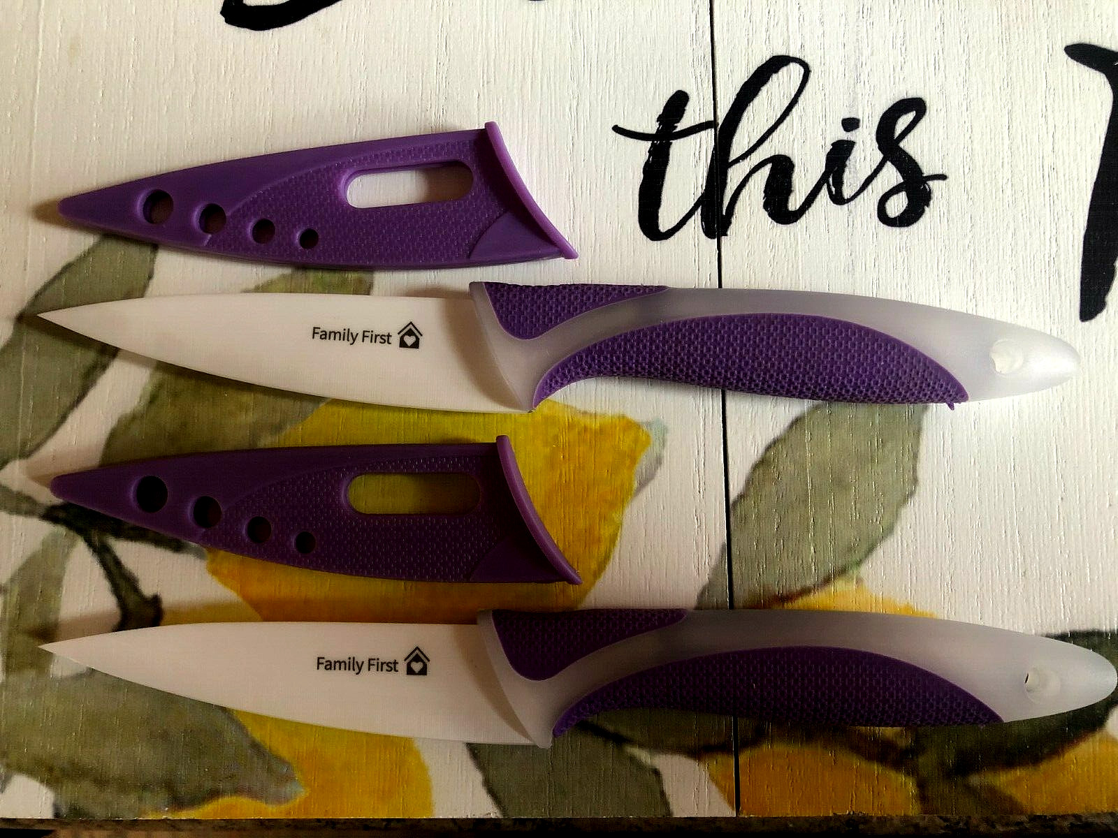 Gourmet Quality Ceramic 2*4 ” Knife With Thicker Stronger Blade Factory Direct
