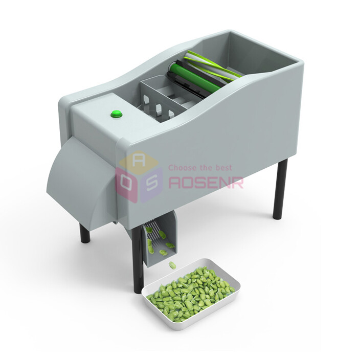 Electric Green Soybean Shelling Machine Pea Peeler Edamame Peeling Machine