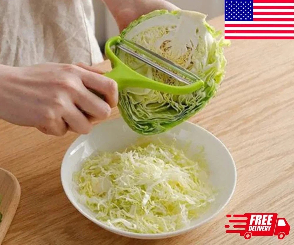 Cabbage Slicer Vegetable Cutter – Grater Shredder Kitchen Tool.