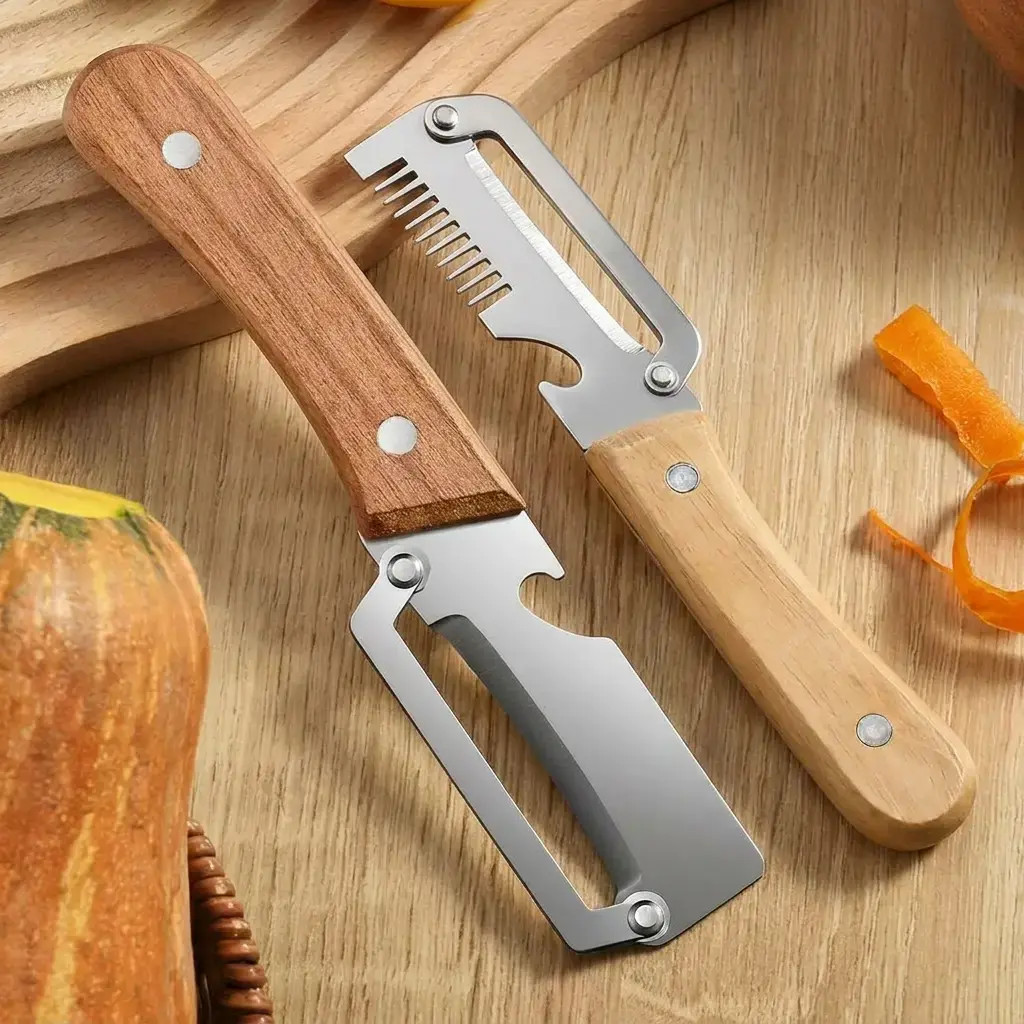 【Summervibes】Multi-Functional Vegetable Peeler for Kitchen, Ultra-Sharp Stainles