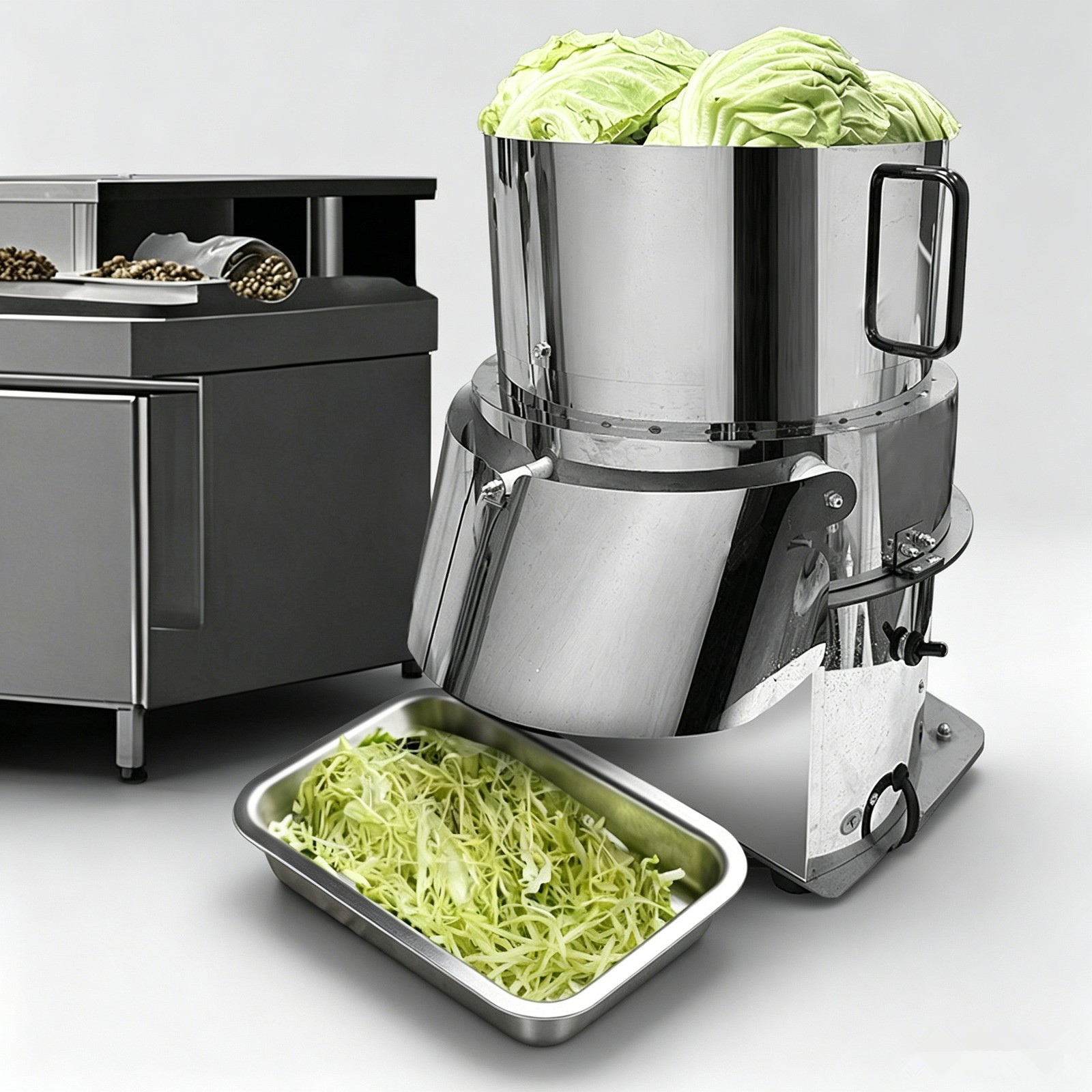 Automatic Cabbage Shredder Cabbage Shredding Machine for Kale Onion