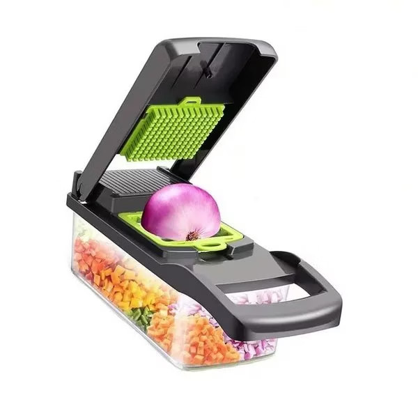14-In-1 Vegetable Fruit Chopper Cutter Food Onion Veggie Dicer Slicer Kitchen