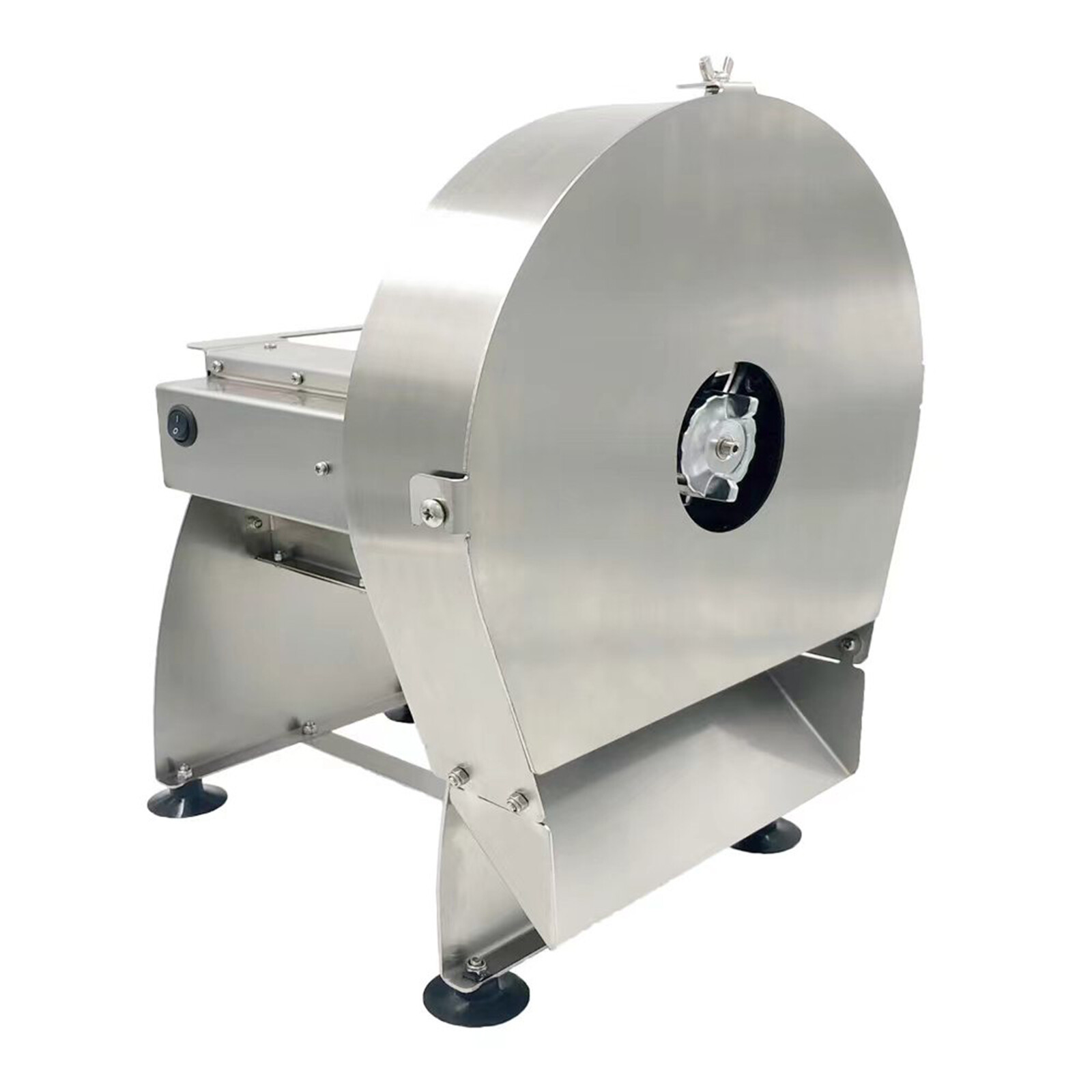 Electric Potato Slicer Commercial Onion Slicing Machine Vegetable Fruit 110-220v