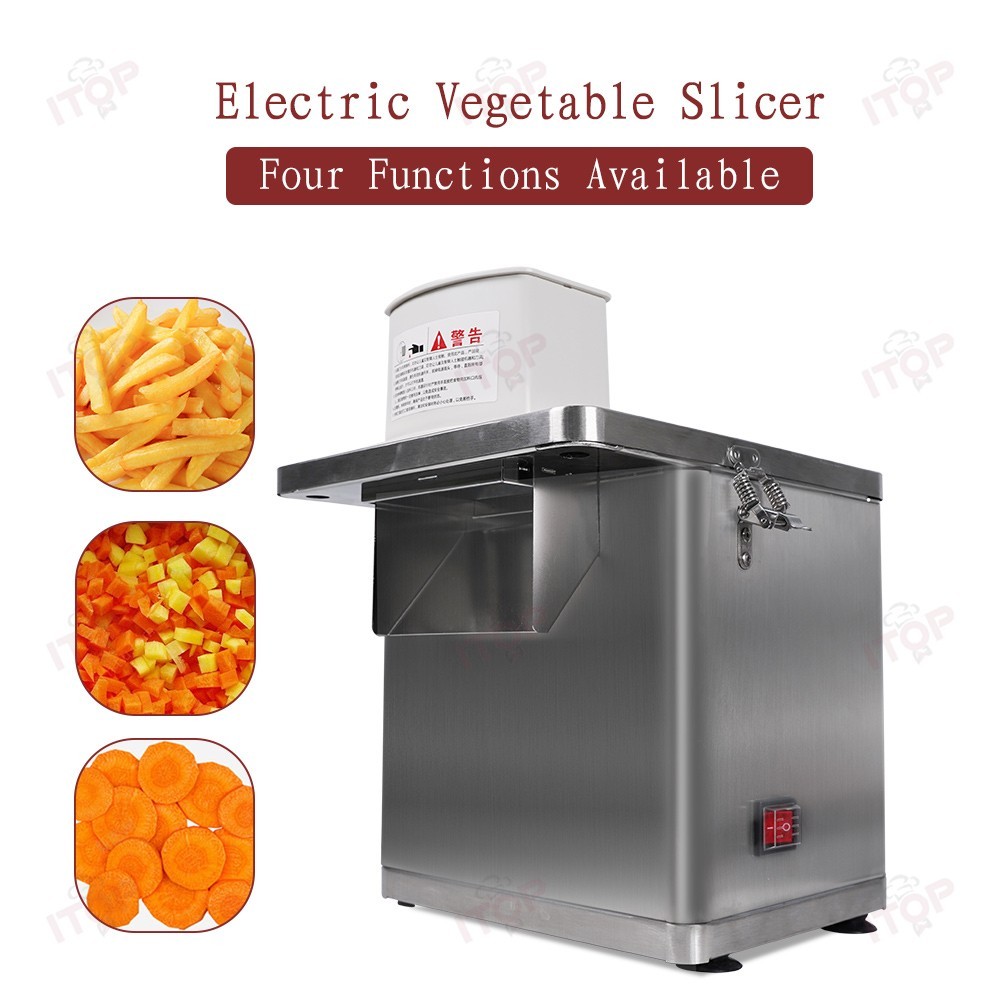 Vegetable Slicer｜4 in1｜Electric｜Potato Chip Cutter｜ 6/7 Blades｜No Tariffs In US