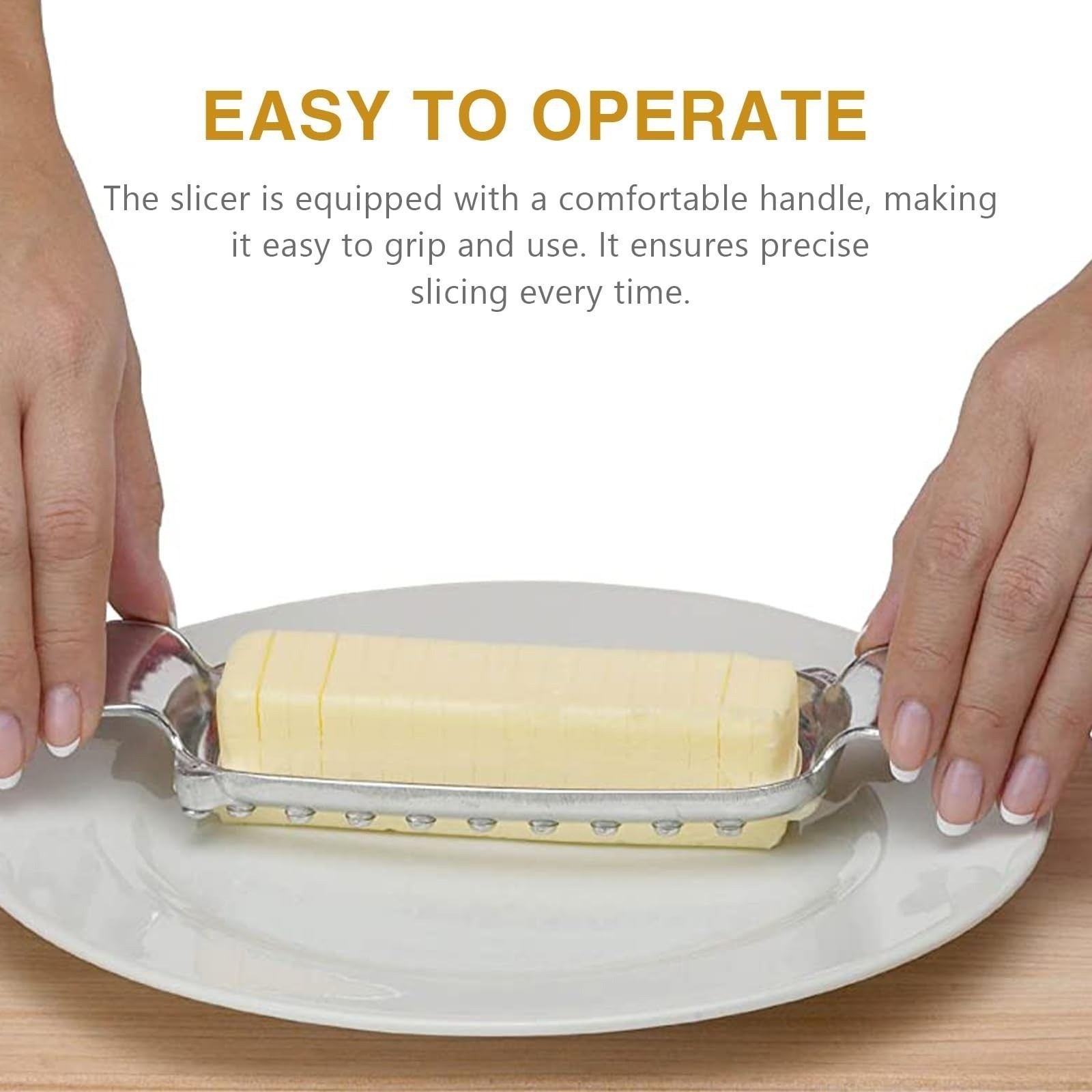 Stainless Steel Butter Slicer Cheese Cutter Kitchen Accessories Endurance Silver