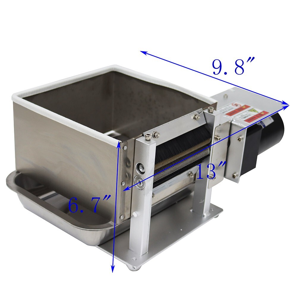 220V Powered Beans Peeling Machine 120r/min Semi-auto Pea Peeling Machine239668