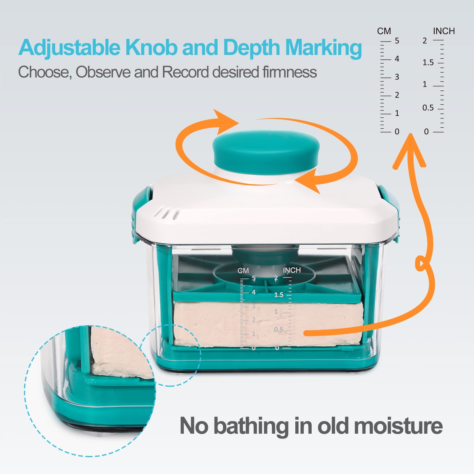 Noya Adjustable Tofu Press – Vegan Tofu Presser To Speed Up Removing Water