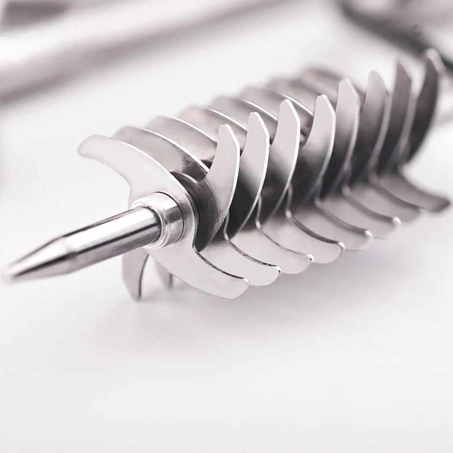 1 pc Stainless Steel Herb Mill Grinder Rotary Vegetable Cutter Tool
