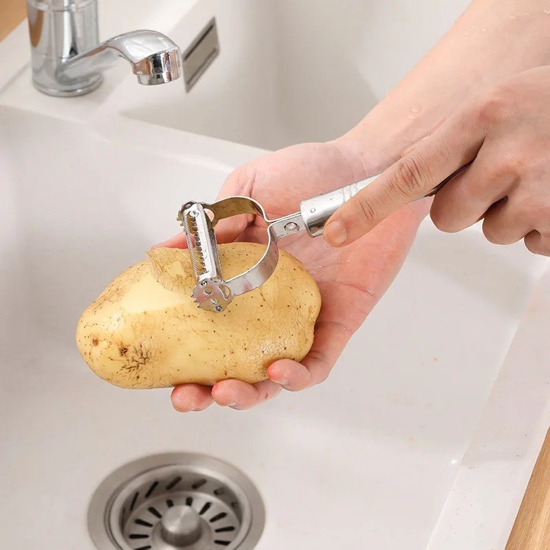 Stainless Steel Vegetable Fruit Grater Julienne Peeler Slicer Potato Carrot