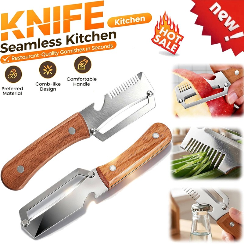 3 in 1 Multi-Functional Vegetable Peeler for Kitchen Stainless Steel Peeler