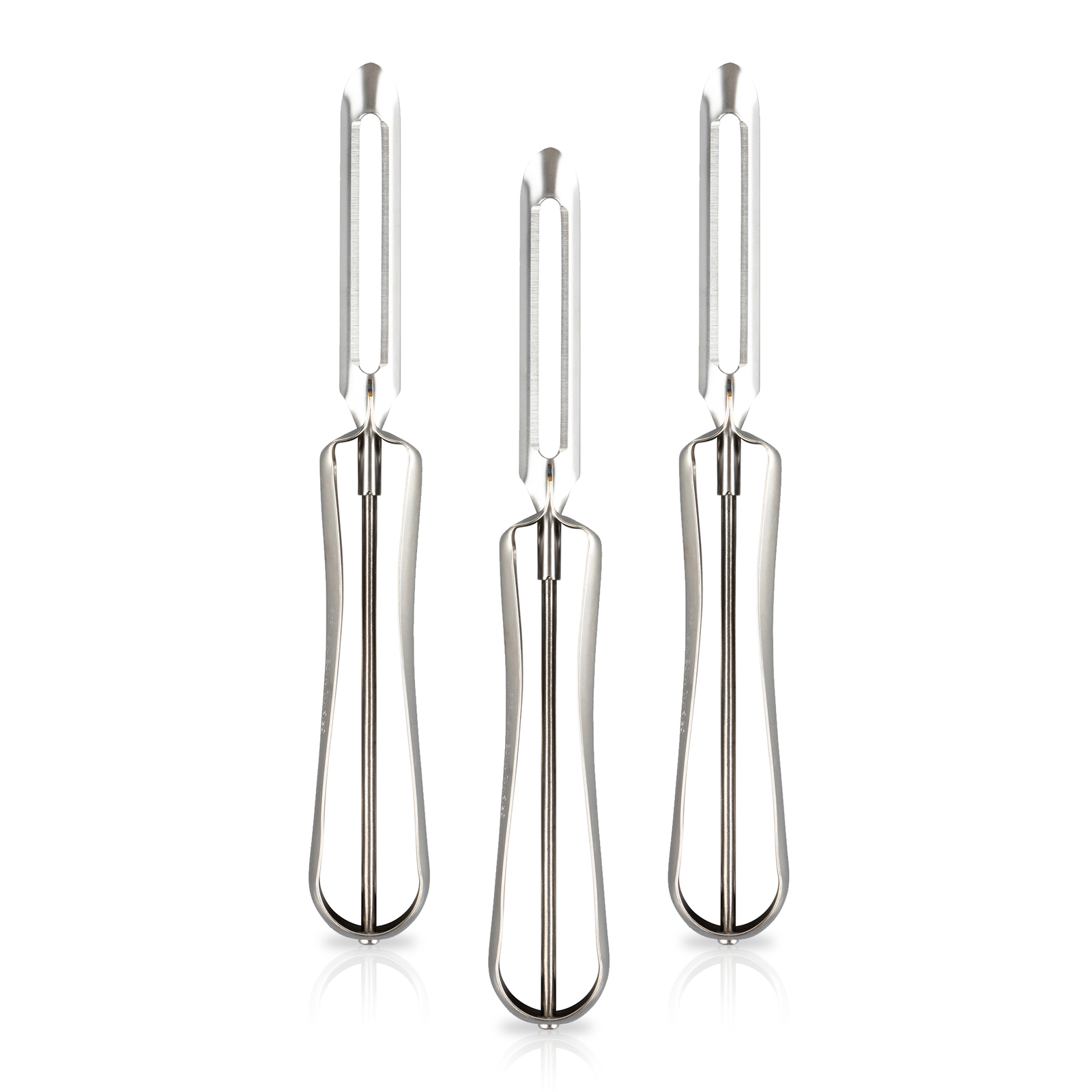 Linden Sweden Original Jonas Vegetable Peeler | Stainless Steel 3 Pack