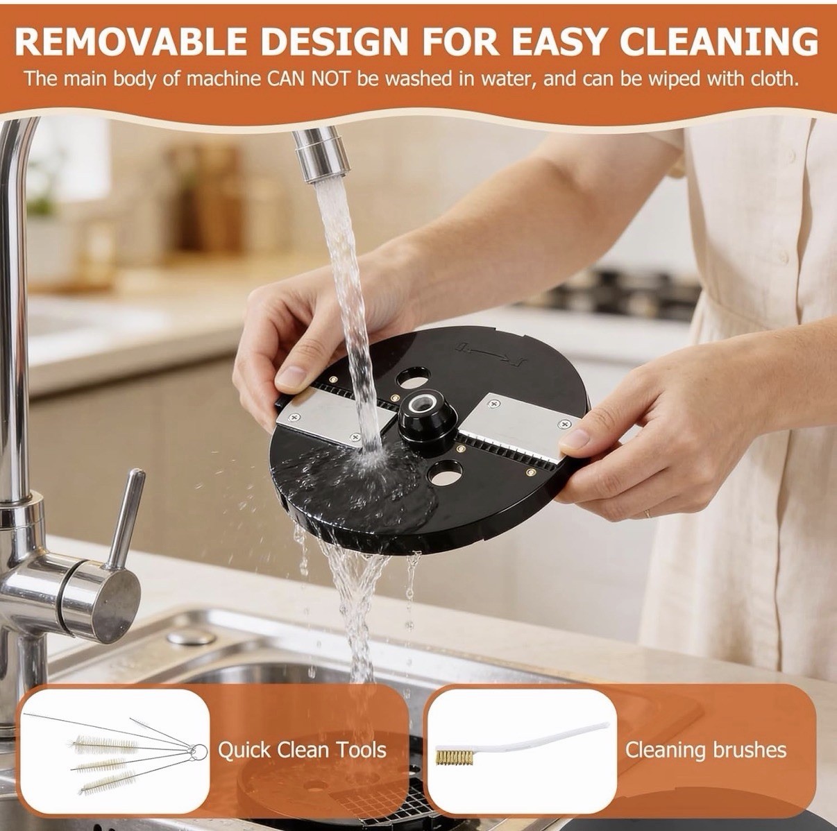 5-In-1 Electric Vegetable Chopper, Commercial Vegetable Slicer Food Processor…