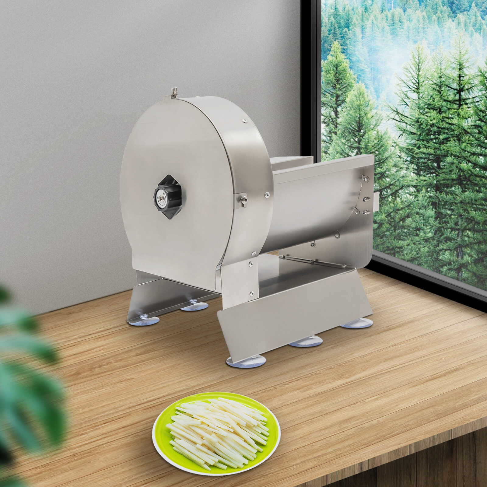 Electric & Hand Dual-purpose Vegetable Fruit Dicer Onion Tomato Slicer Chopper