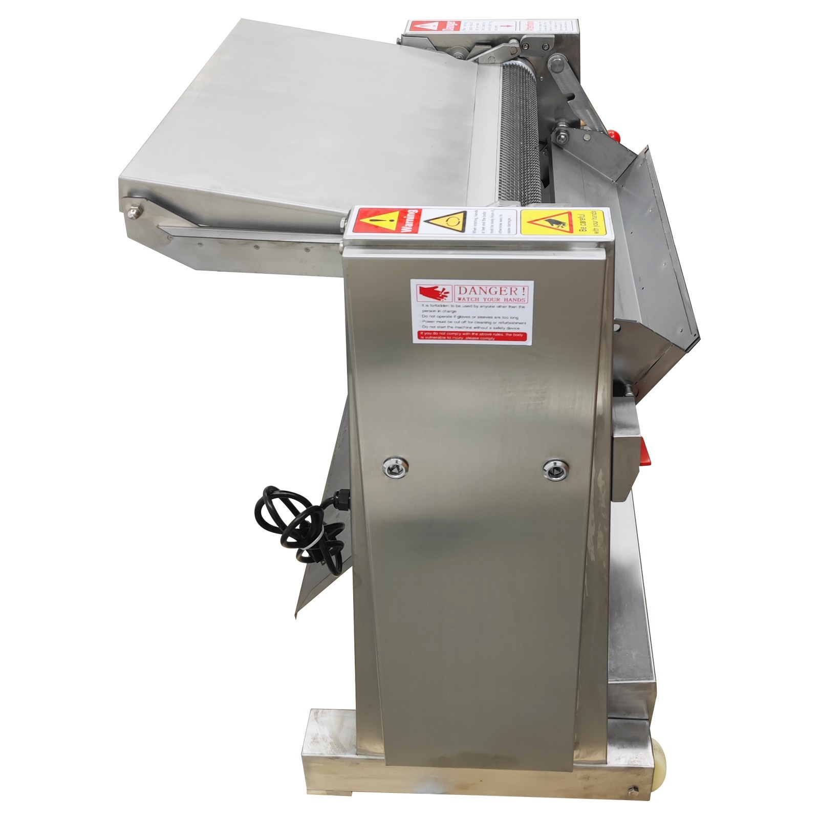 Automatic Pork Meat Skin Peeling Machine 110V 750W Movable Peeler Adjustable