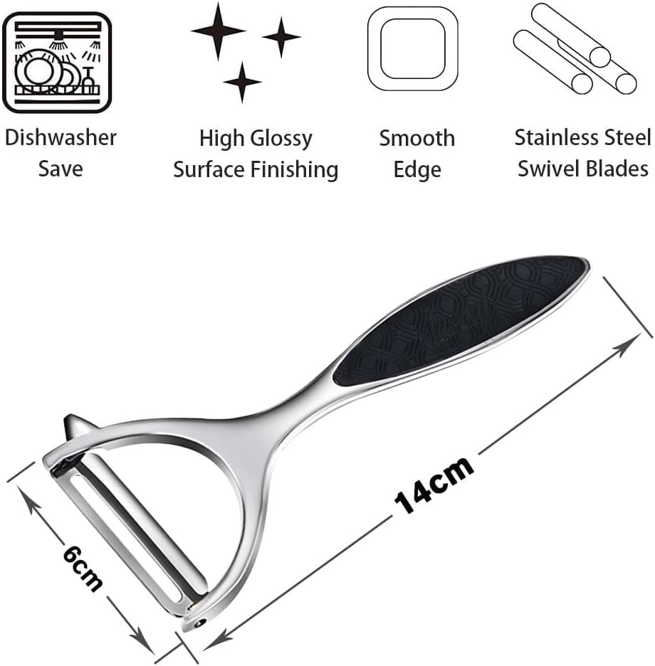 Lightweight Y-Shaped Peeler for Vegetables and Fruits – Perfect for Home Chefs