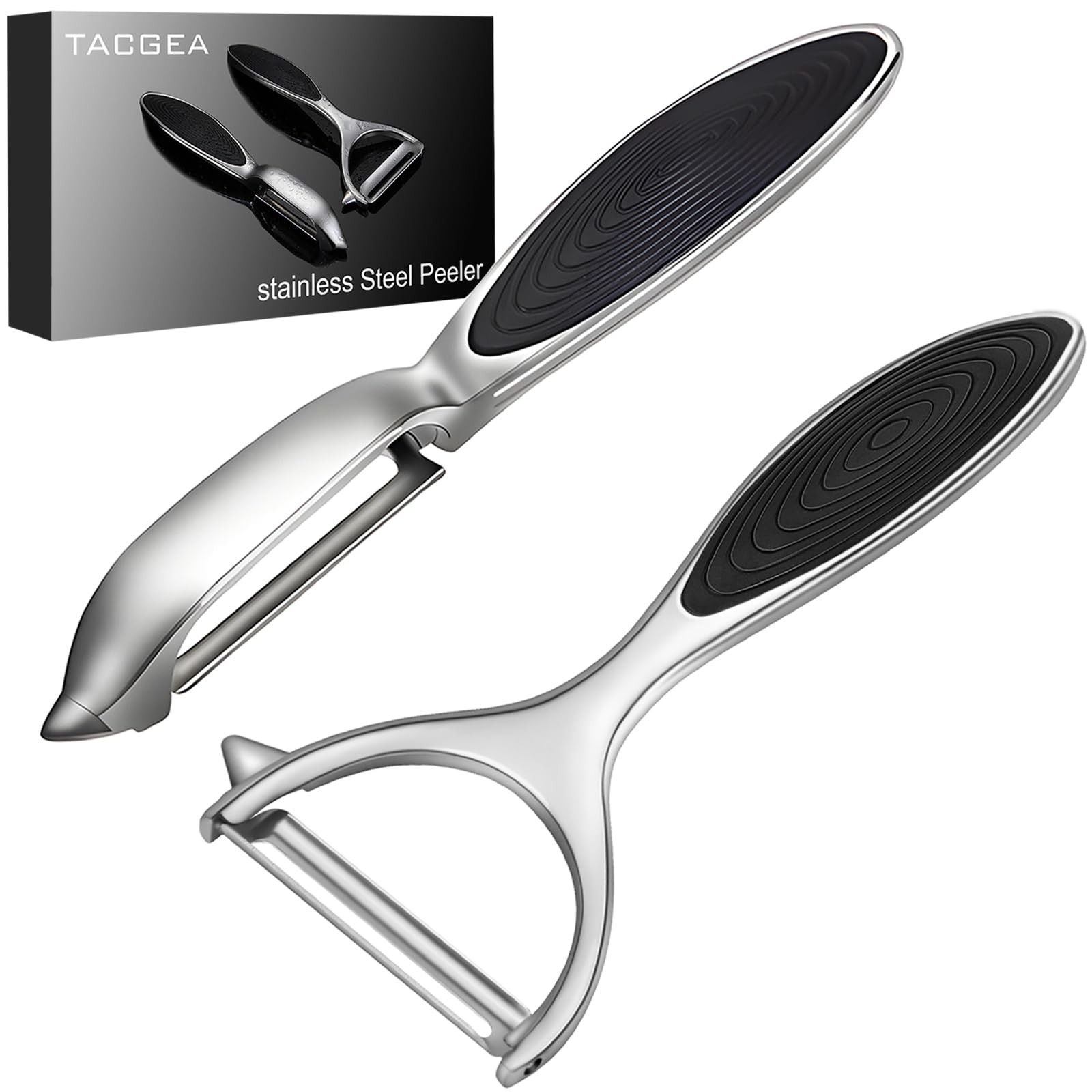 Vegetable Peeler for Kitchen, Potato Peelers for Fruit Straight Blade, Durabl…