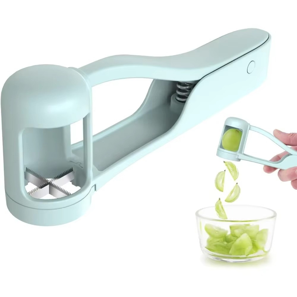 Tomato Slicer Cutter Grape Tools Cherry Fruit Salad Splitter Artifact for Toddle
