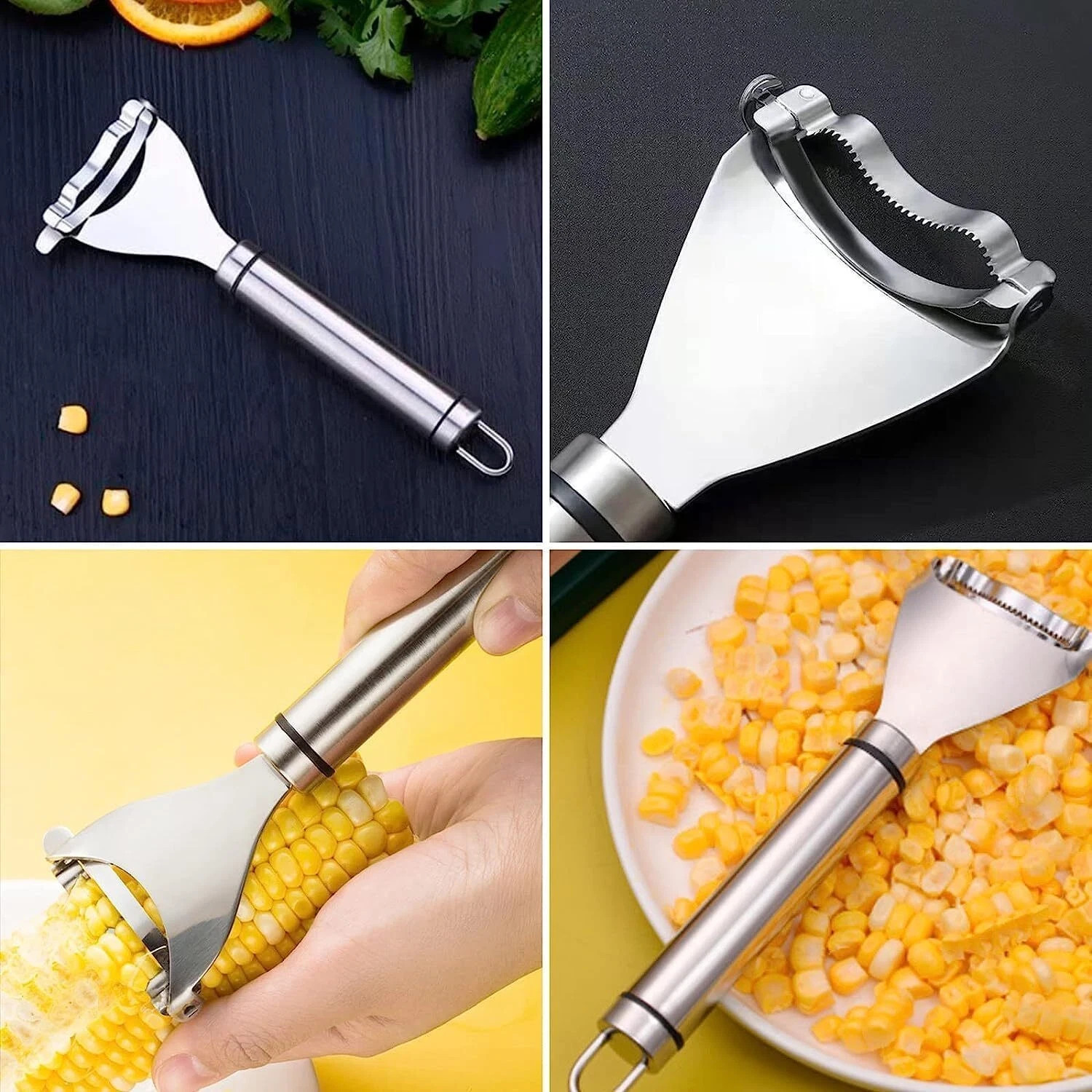 TIKA Corn Stripper – Silver