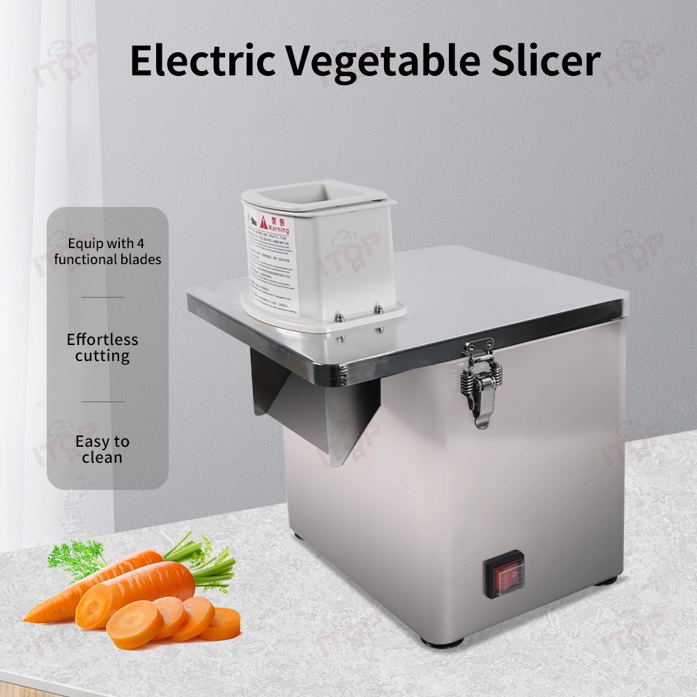 Vegetable Slicer｜4 in1｜Electric｜Potato Chip Cutter｜ 6/7 Blades｜No Tariffs In US