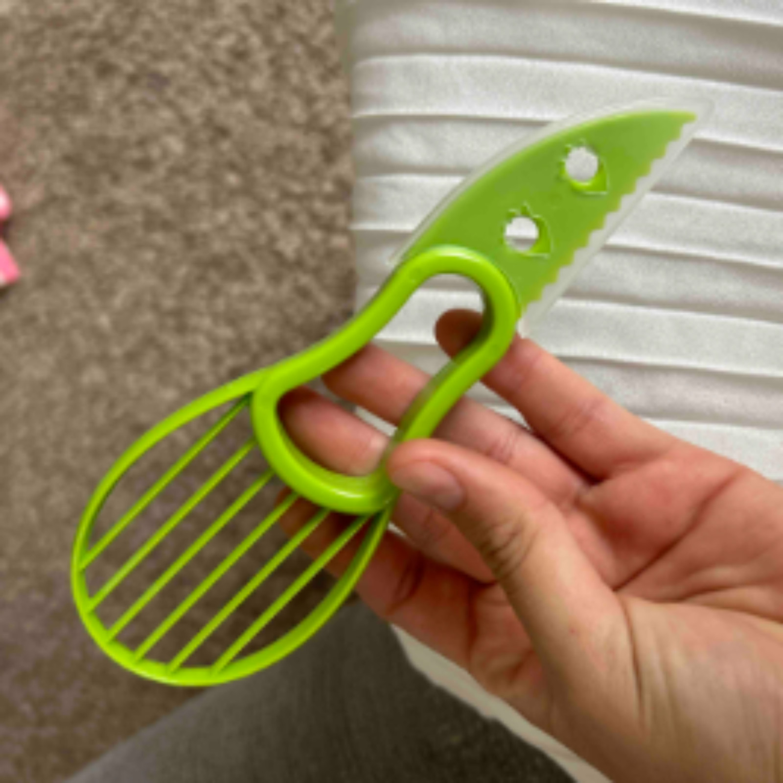 Vegetable Slicer Avocado Peeler Multi-Function Fruit Cutter 2 in 1 Kitchen Tools