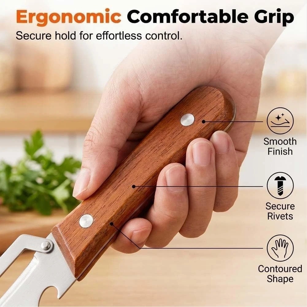 2Pcs Vegetable Peeler 3 in 1 Multi-Functional for Kitchen Stainless Steel Peeler