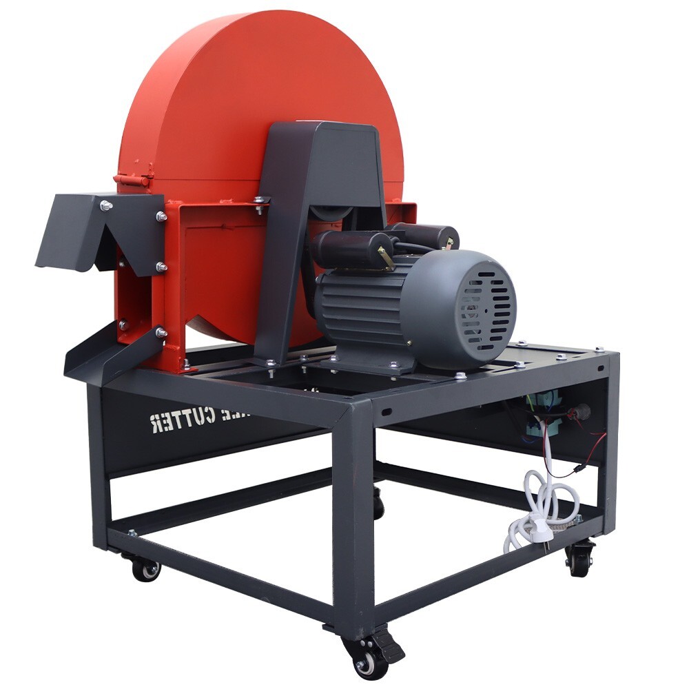 2.99HP Straw Root Vegetable Fruit Grinder220V Banana Tree Shredder SlicerMachine