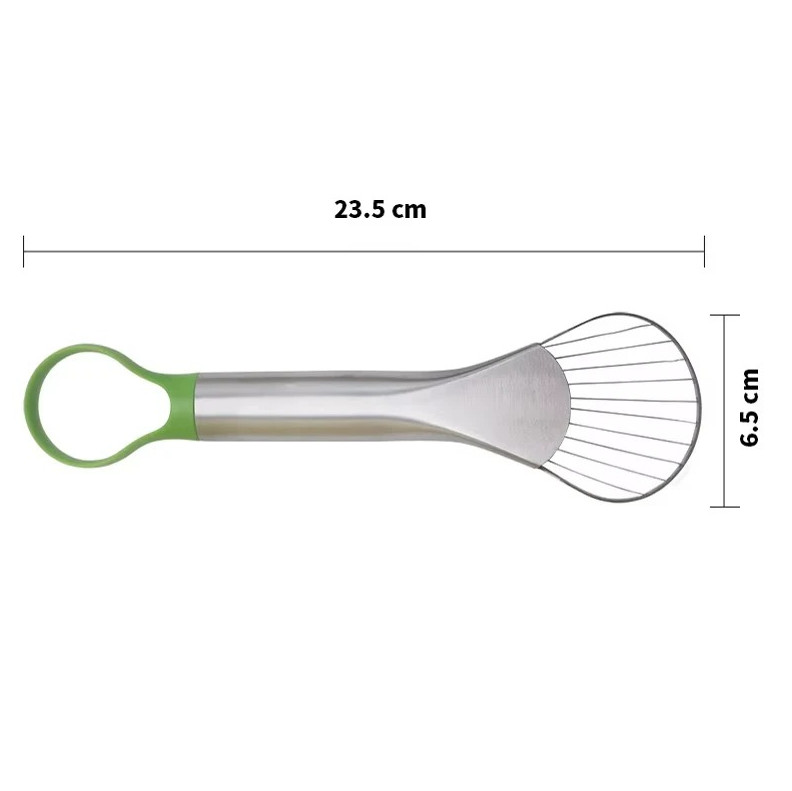 2-in-1 Stainless Steel Avocado Slicer Cutter Peeler Fruit Tool NEW
