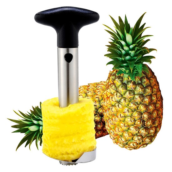 Pineapple Slicer Stainless Steel Cutter Kitchen Fruit Corer Peeler Remover 1pc