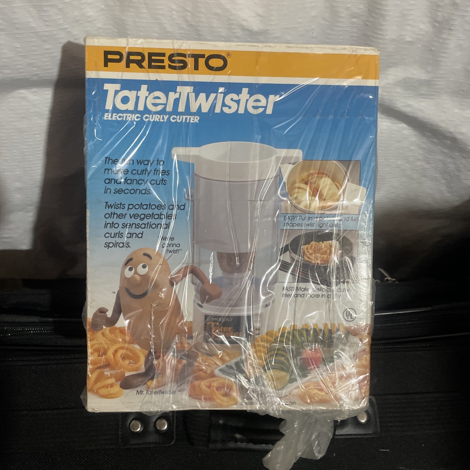 Presto Tater Twister Model 02930 Potato Curly Cutter 1990 New Sealed