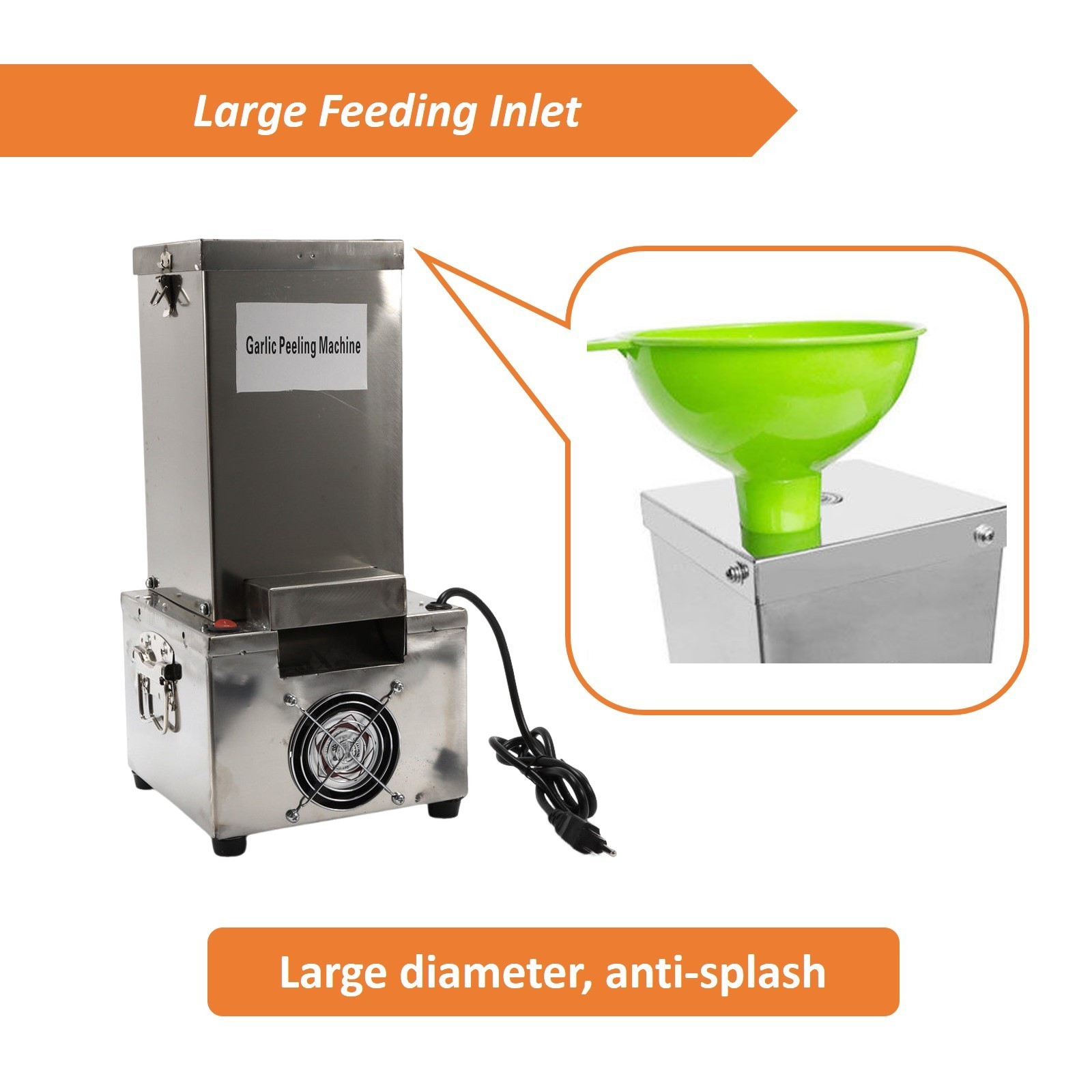 Household Garlic Peeling Machine Electric Garlic Peeler Garlic Separator 180W