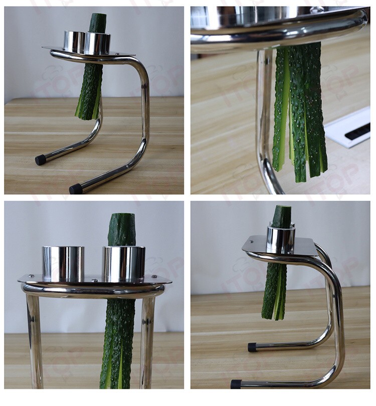 Commercial Cucumber Cutting Machine Cucumber Strip Cutter Set for Sushi Rolling