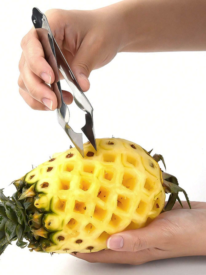 1pc Pineapple Peeler & Seed Remover – Handy Fruit Prep Kitchen Tool – NEW