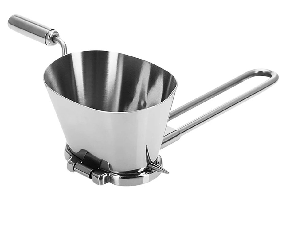 1 pc Stainless Steel Herb Mill Grinder Rotary Vegetable Cutter Tool