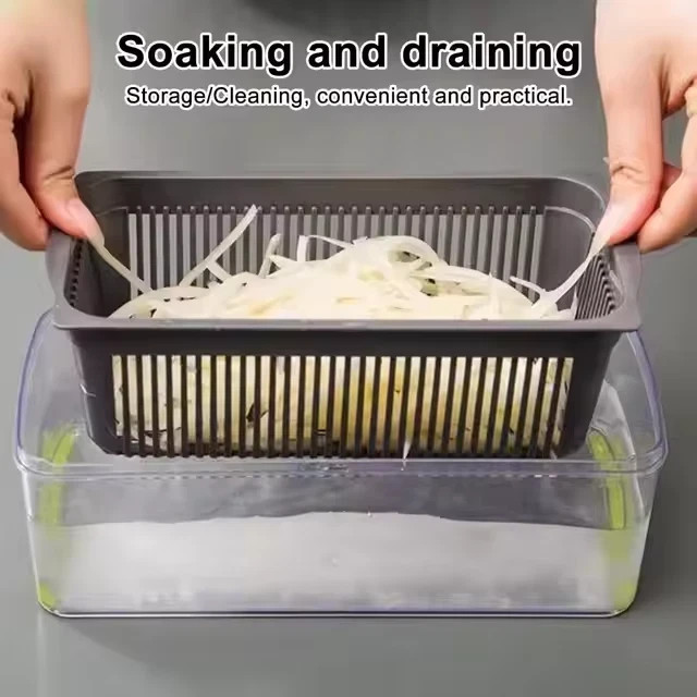 14-In-1 Vegetable Fruit Chopper Cutter Food Onion Veggie Dicer Slicer Kitchen