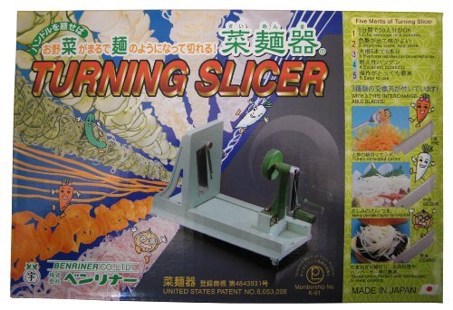 ya07387 Benrina vegetable noodle unit Rotary slicer Made in Japan Cookiing Tool