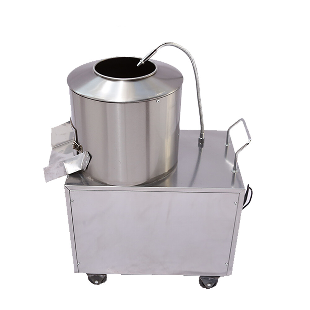 480LBS /H Potato Washer 1500W Electric 430 Stainless Steel Potato Peeler New