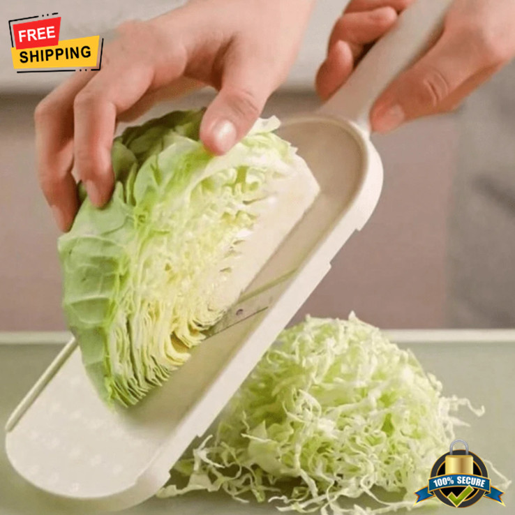 1 pc Multifunctional Vegetable Slicer – Perfect for Salad, Cabbage, Carrot,More