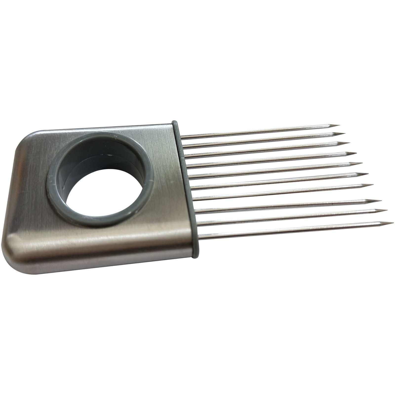 Onion Holder Slicer Vegetable tools Tomato Cutter Stainless Steel Kitchen Gadget