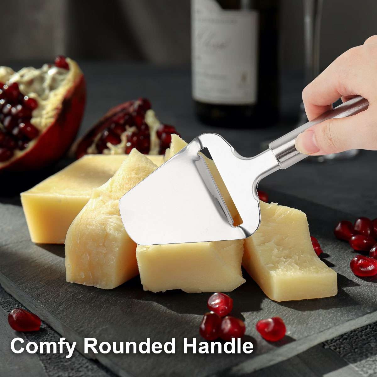 Stainless Steel Cheese Slicer Heavy Duty Cheese Butter Cutter Perfectly
