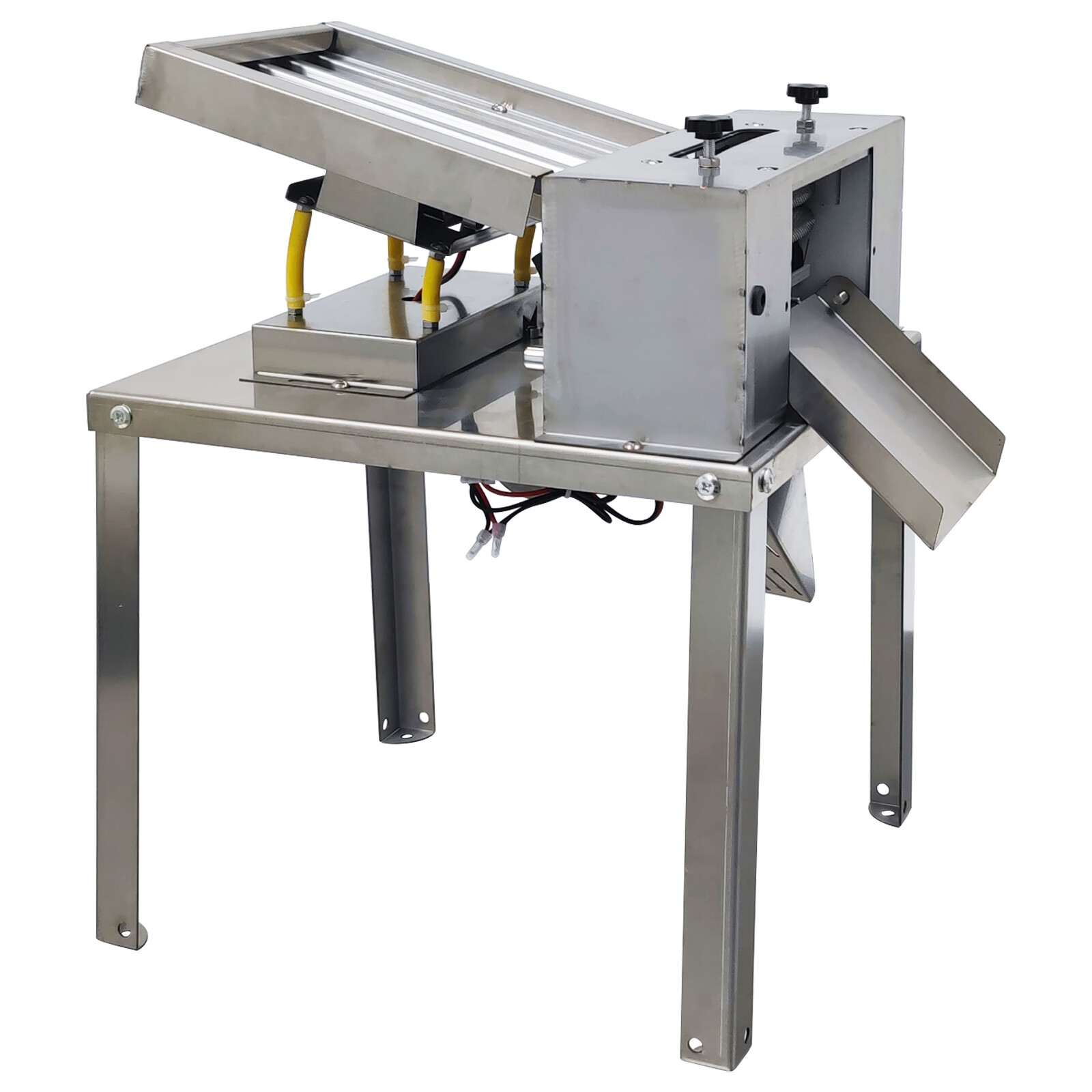 Stainless steel Pea Peeling Machine Edamame Sheller 110V 110Lbs (60KG)/h Output