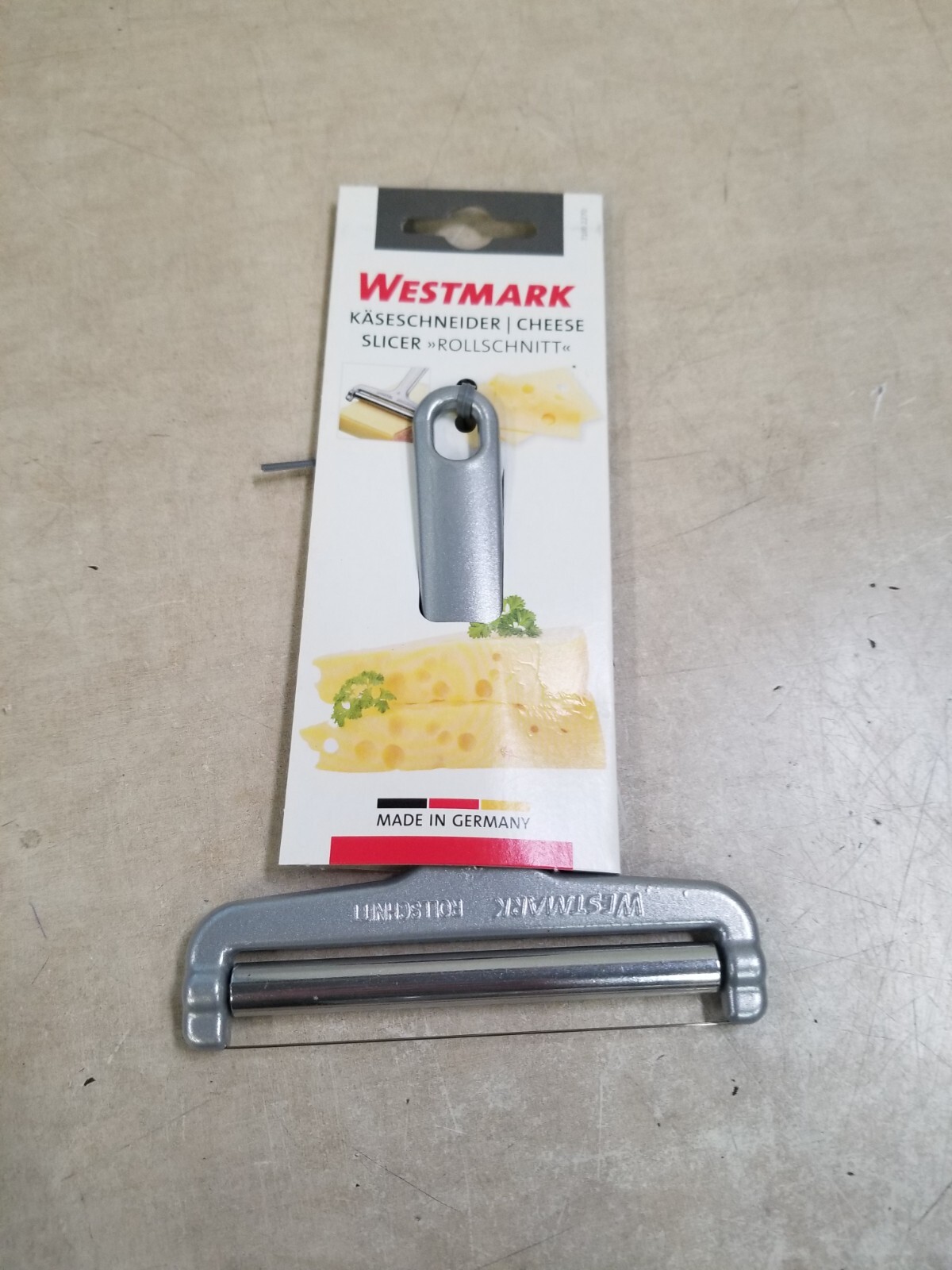 Westmark Germany Heavy Duty Stainless Steel Wire Cheese Slicer Angle Adjustable