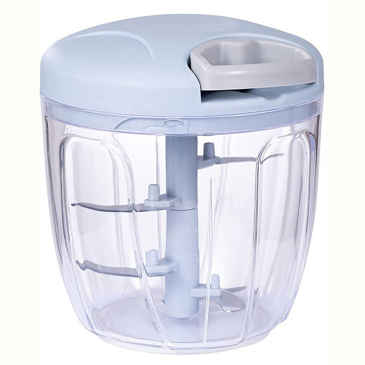 US 1-2 Pc Hand Blender Kitchen Tool Pull Vegetable Food Chopper Slicer Processor