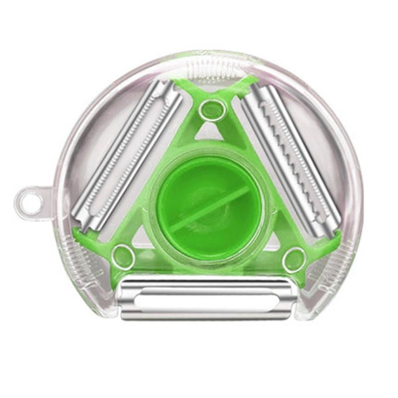 1/3pcs 3in1 Magic Trio Peeler Set Slicer Shredder Julienne Zester Tool Kitchens