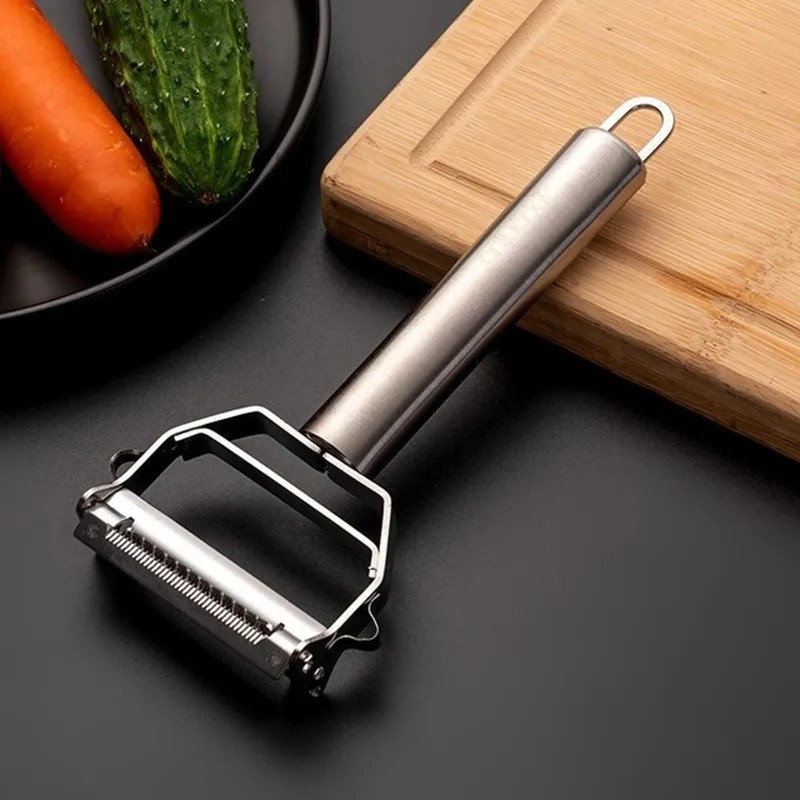 Stainless Steel Double Head Vegetable Peeler Fruit Potato Kitchen Tool