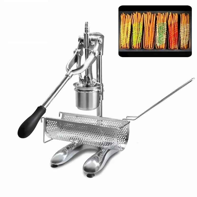 Long French Fry Extruder Commercial French Fry Press Manual French Fry Maker
